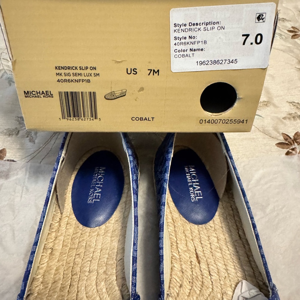 Michael Kors Patterned Blue Espadrilles - image 10